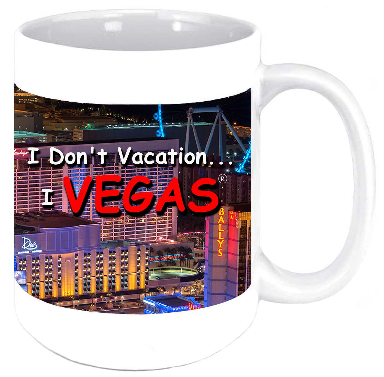 11 oz "Vegas" Coffee Cup