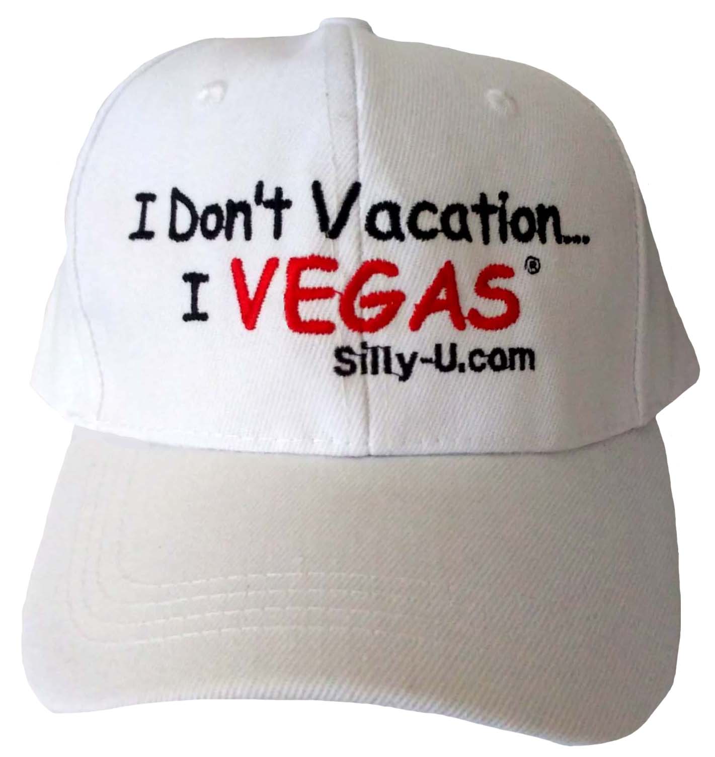 Las Vegas White Cap - Vegas In Red