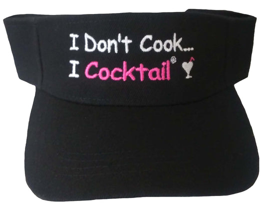 Cocktail Visor-Black